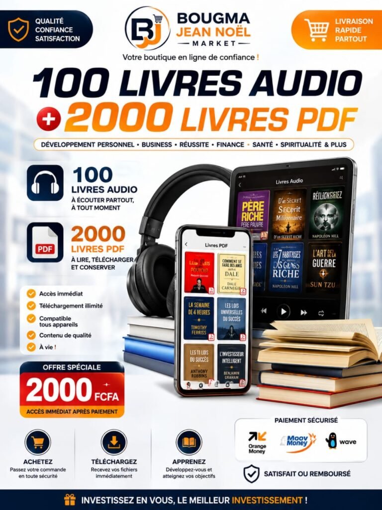 Livres audio et PDF