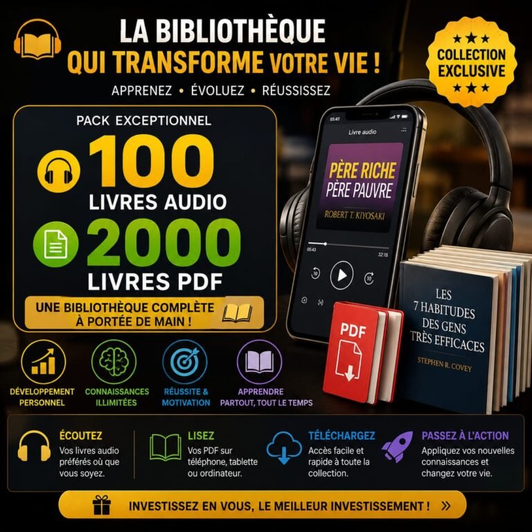Livres audio et PDF