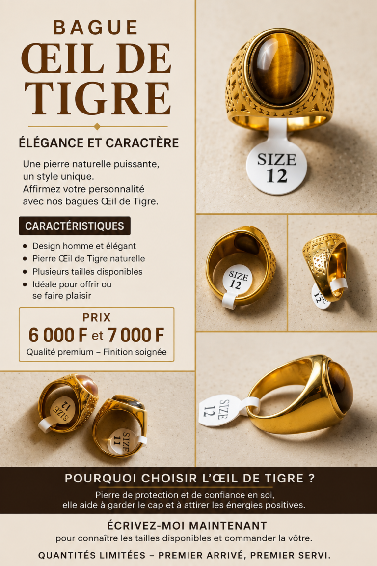 ŒIL DE TIGRE — LA PIERRE QUI ALLIE ÉLÉGANCE, FORCE ET PROTECTION