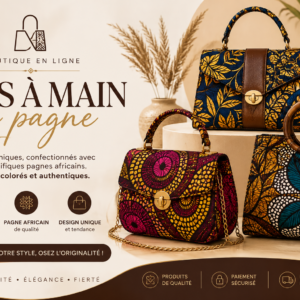 Sacs confectionné en pagne