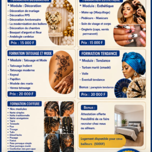 FORMATION PROFESSIONNELLE – INSTITUT PRESTIGE DÉCOR
