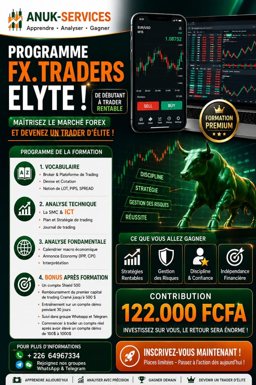 FORMATION EN TRADING FOREX NIVEAU DEBUTANTS